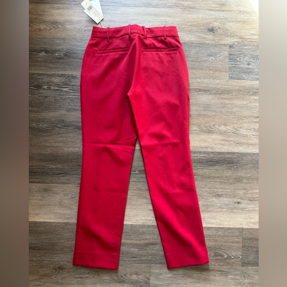 TORY SPORT Tech Twill golf pants Red sz 2 NWT - Picture 5 of 8